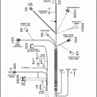 FXDC 1GV4 DYNA SUPER GLIDE CUSTOM (2009) WIRING HARNESS - FXDC & FXDF
