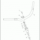 FXSTSSE3 1PT9 CVO SOFTAIL SPRINGER (2009) Руль