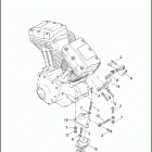 FLHTCU 1FC4 ULTRA CLASSIC (2008) ENGINE MOUNTS & STABILIZER LINKS