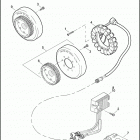 XL883R 4CS2 SPORTSTER 883R (2008) ALTERNATOR & REGULATOR