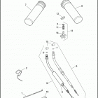 FXSTB 1JA5 NIGHT TRAIN (2008) Дроссельное управление