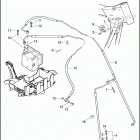 FLHRSE4 1PG8 CVO ROAD KING (2008) FRONT BRAKE LINES - ABS