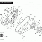 FXDSE 1PS8 CVO DYNA (2007) PRIMARY HOUSING