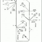 VRSCD 1HDH VRSCD NIGHT ROD (2008) WIRING HARNESS - NON ABS (CONTINUED)