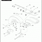 FLHTP 1FMM ELECTRA GLIDE STANDARD POLICE (2008) Переднее крыло