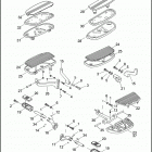 FLHTCU 1FC4 ULTRA CLASSIC (2008) FOOTBOARDS & FOOTPEGS