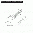 XL883 4CN2 SPORTSTER 883 (2008) SHOCK ABSORBERS - 883 / C / L / R, 1200C / L / N / R