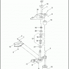 FLHTCUSE3 1PR8 CVO ULTRA CLASSIC (2008) FRONT FORK - BRACKETS