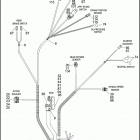 FLHR 1FB4 ROAD KING (2008) MAIN WIRING HARNESS - NON-ABS BRAKES (NON-FAIRING MODELS...