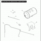 FXSTB 1JA5 NIGHT TRAIN (2008) EVAPORATIVE EMISSIONS COMPONENTS