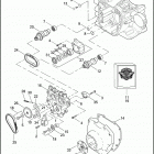 FXSTB 1JA5 NIGHT TRAIN (2008) CAMSHAFTS & CAM COVER - TWIN CAM 96 ™