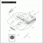 FLHRC 1FR4 ROAD KING CLASSIC (2007) SADDLEBAGS - FLHRC