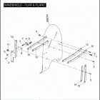 FLHR 1FB4 ROAD KING (2008) WINDSHIELD - FLHR & FLHRC