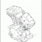 FXSTB 1JA5 NIGHT TRAIN (2007) ENGINE ASSEMBLY - TWIN CAM 96 ™