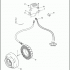 FLHTCUSE3 1PR8 CVO ULTRA CLASSIC (2008) ALTERNATOR & REGULATOR