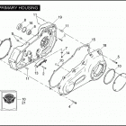 FXSTB 1JA5 NIGHT TRAIN (2008) PRIMARY HOUSING