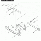 FXSTB 1JA5 NIGHT TRAIN (2008) REAR BELT GUARD