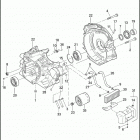 FLHTCUSE3 1PR8 CVO ULTRA CLASSIC (2008) CRANKCASE & ENGINE - OIL FILTER & COOLER 110 ™ - NON JAP...