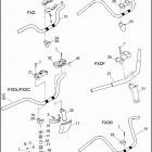 FXD 1GM4 DYNA SUPER GLIDE (2008) Руль