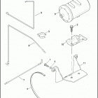 FXDSE2 1PS8 CVO DYNA (2008) CALIFORNIA EVAPORATIVE EMISSIONS KIT