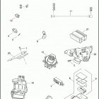 FXSTSSE2 1PT9 CVO SOFTAIL SPRINGER (2008) SWITCHES & CIRCUIT BREAKERS