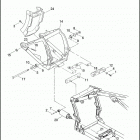 FXSTB 1JA5 NIGHT TRAIN (2008) REAR FORK & SHOCK ABSORBERS