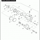 FXSTSSE 1PT9 CVO SOFTAIL SPRINGER (2007) Передний суппорт