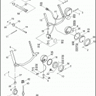 FLSTC 1BW5 HERITAGE SOFTAIL CLASSIC (2008) PASSING LAMPS & FRONT TURN SIGNALS - FLSTC & FLSTN
