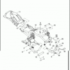 VRSCD 1HDH VRSCD NIGHT ROD (2008) FRAME & JIFFY STAND