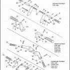 FXD 1GM4 DYNA SUPER GLIDE (2008) Подножки