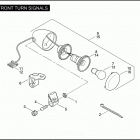 FXDSE 1PS8 CVO DYNA (2007) FRONT TURN SIGNALS