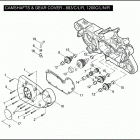 XL883 4CN2 SPORTSTER 883 (2008) CAMSHAFTS & GEAR COVER - 883 / C / L / R, 1200C / L / N ...