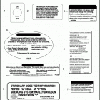 FLHTCU 1FC4 ULTRA CLASSIC (2008) WARNINGS & LABELS