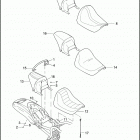 VRSCD 1HDH VRSCD NIGHT ROD (2008) SEATS