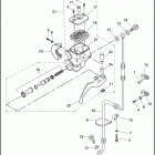 FXSTB 1JA5 NIGHT TRAIN (2008) FRONT BRAKE CONTROL