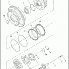 FXSTB 1JA5 NIGHT TRAIN (2008) Сцепление