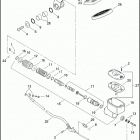 FXSTB 1JA5 NIGHT TRAIN (2008) Тормозной цилиндр задний