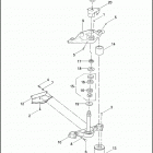 FLHRSE3 1PG8 CVO ROAD KING (2007) FRONT FORK - BRACKETS