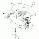 FXDSE2 1PS8 CVO DYNA (2008) Топливный бак
