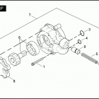 VRSCA 1HAZ VRSCA V-ROD (2006) Масляный насос