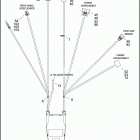 FLHTCU 1FC4 ULTRA CLASSIC (2008) MAIN WIRING HARNESS - ABS BRAKES (FAIRING MODELS)