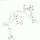 FXSTSSE2 1PT9 CVO SOFTAIL SPRINGER (2008) Переднее крыло