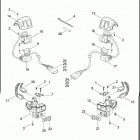 FLHTCUSE3 1PR8 CVO ULTRA CLASSIC (2008) HANDLEBAR SWITCHES