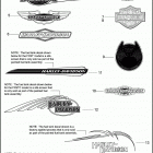 FXSTB 1JA5 NIGHT TRAIN (2008) FUEL TANK TRIM