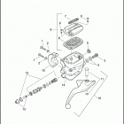 FLHTCU 1FC4 ULTRA CLASSIC (2008) Передний главный тормозной цилиндр