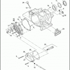 FLHRSE4 1PG8 CVO ROAD KING (2008) TRANSMISSION BEARINGS & COVERS