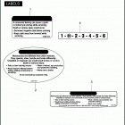 FXSTB 1JA5 NIGHT TRAIN (2008) Лейбл предостережения