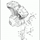 FLHRSE4 1PG8 CVO ROAD KING (2008) ENGINE MOUNTS & STABILIZER LINKS