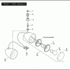 VRSCA 1HAZ VRSCA V-ROD (2006) FRONT TURN SIGNALS