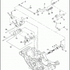VRSCD 1HDH VRSCD NIGHT ROD (2008) GEAR SHIFTER